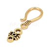 Tibetan Style Hook and Eye Clasps GLF1278Y-1