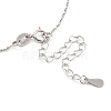 925 Sterling Silver Necklace STER-Z009-15P-3