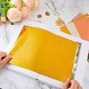 80Pcs 4 Colors A4 PET Stamping Hot Foil Paper DIY-FH0004-97-3
