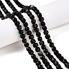 Natural Golden Sheen Obsidian Beads Strands G-N342-110-4