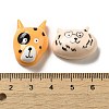 Opaque Resin Decoden Cabochons RESI-G090-06-3