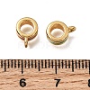 Brass Enamel Tube Bails KK-G605-02G-3
