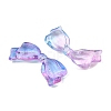 Two-Tone Transparent Acrylic Beads AC-CBAE44E-02A-04-3