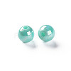 Opaque Acrylic Beads MACR-S370-D8mm-SS2107-2