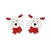 Christmas Theme Printing Acrylic Pendants BACR-N002-01M-1