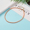Round Glass Seed Beaded Necklaces NJEW-JN03207-6