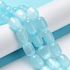 Natural Selenite Beads Strands G-F750-03-2