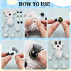   18 Sets Craft Resin Doll Eyes DOLL-PH0001-35-4