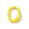 Spray Painted Alloy Spring Gate Rings AJEW-C035-01L-1