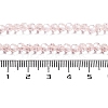 Electroplate Transparent Glass Beads Strands EGLA-A035-T4mm-A20-4