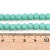 Opaque Glass Beads Strands GLAA-T032-P6mm-MD12-4