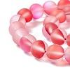 Synthetic Moonstone Beads Strands G-E573-01C-10-3