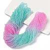 Transparent Painted Glass Beads Strands LS-DGLA-A034-T3mm-A10-1