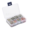 480Pcs 8 Style Flat Round Luminous Acrylic Beads DIY-YW0003-01-3