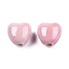 Pearlized Handmade Porcelain Beads X1-PORC-T007-21-12-2