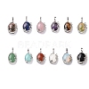 Natural & Synthetic Mixed Stone Pendant G-G744-B-1