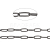 304 Stainless Steel Paperclip Chains CHS-F010-01H-B-1