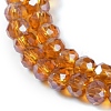 Electroplate Glass Beads Strands EGLA-A034-T6mm-A19-2