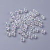 Eco-Friendly Transparent Acrylic Beads X-PL733-2-3