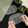 Acrylic Basket Bottoms DIY-WH0184-18-3