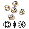 Light AB Style K9 Glass Rhinestone Cabochons RGLA-J033-E-001LA-1