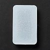 Imitation Embedded Rhinestone Rectangle Pendant Silicone Molds DIY-I090-11-3