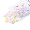 50Pcs 5 Colors Transparent Acrylic Beads TACR-CC0001-02-4