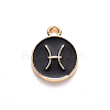 Alloy Enamel Pendants LS-ENAM-S124-01A-08H-2