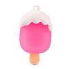 Ice Cream with Fruit PVC Plastic Pendants KY-S172-11B-2