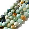 Natural Chrysocolla Beads Strands G-F784-A01-01-1