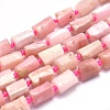 Natural Pink Opal Beads Strands G-O170-49-1