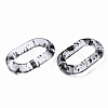 Transparent Acrylic Linking Rings OACR-N009-013B-08-3