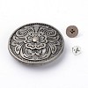 Alloy & Iron Craft Solid Screw Rivet PALLOY-WH0084-20EB-1