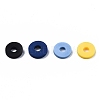 Handmade Polymer Clay Beads Strands CLAY-R089-6mm-T02B-33-3