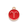 Alloy Enamel Pendants ENAM-S124-01A-07A-2
