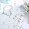 100Pcs 304 Stainless Steel Charms FIND-SP0002-45-4