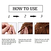 Iron Dreadlocks Beads Hair Decoration IFIN-S696-18G-4
