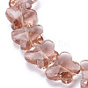 Transparent Glass Beads GLAA-Q066-10mm-B16-3