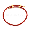 Adjustable Polyester Cord Braided Bracelets BJEW-Z085-01G-22-1