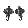 Ion Plating(IP) 304 Stainless Steel Pendants STAS-H172-09B-1