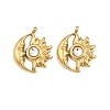 304 Stainless Steel Rhinestone Pendants STAS-Z166-24G-04-1
