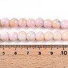 Baking Paint Glass Beads Strands DGLA-N003-8mm-C01-6