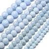 Natural Malaysia Jade Beads Strands G-L645-A01-6mm-16-2