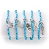 (Jewelry Parties Factory Sale)Charm Bracelet Sets BJEW-JB04861-3