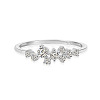 925 Sterling Silver Micro Pave Clear Cubic Zirconia Finger Rings for Women FS-WG88D88-03-2