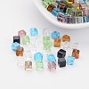 4~5mm Mixed Color Cube Glass Beads X-GS4MM-M-1