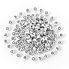 Opaque White Acrylic Beads SACR-YW0001-21B-3