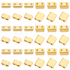 200Pcs 2 Styles Electroplate Glass Seed Beads SEED-BBC0001-01-7