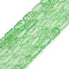 Crackle Transparent Glass Beads Strands LS-GLAA-N068-05A-06-1