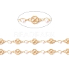Handmade Brass Clover Link Chains CHC-C022-02G-2